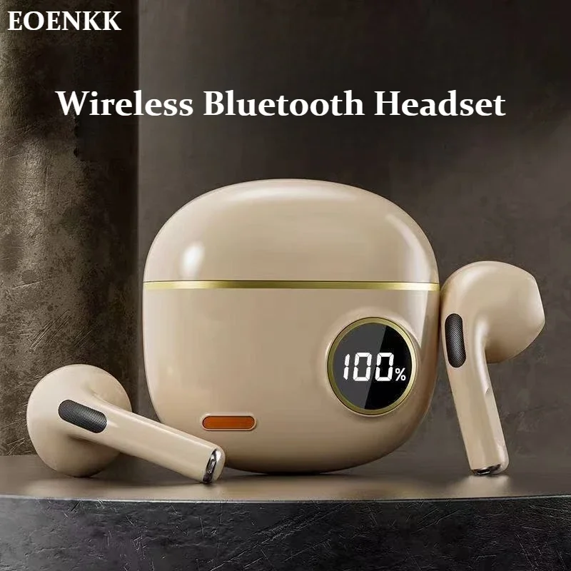 

Wireless Bluetooth Earphone Stereo Headphone In-Ear HiFi Earbud HandsFree Headset Waterproof Earpieces Sport Earbuds
