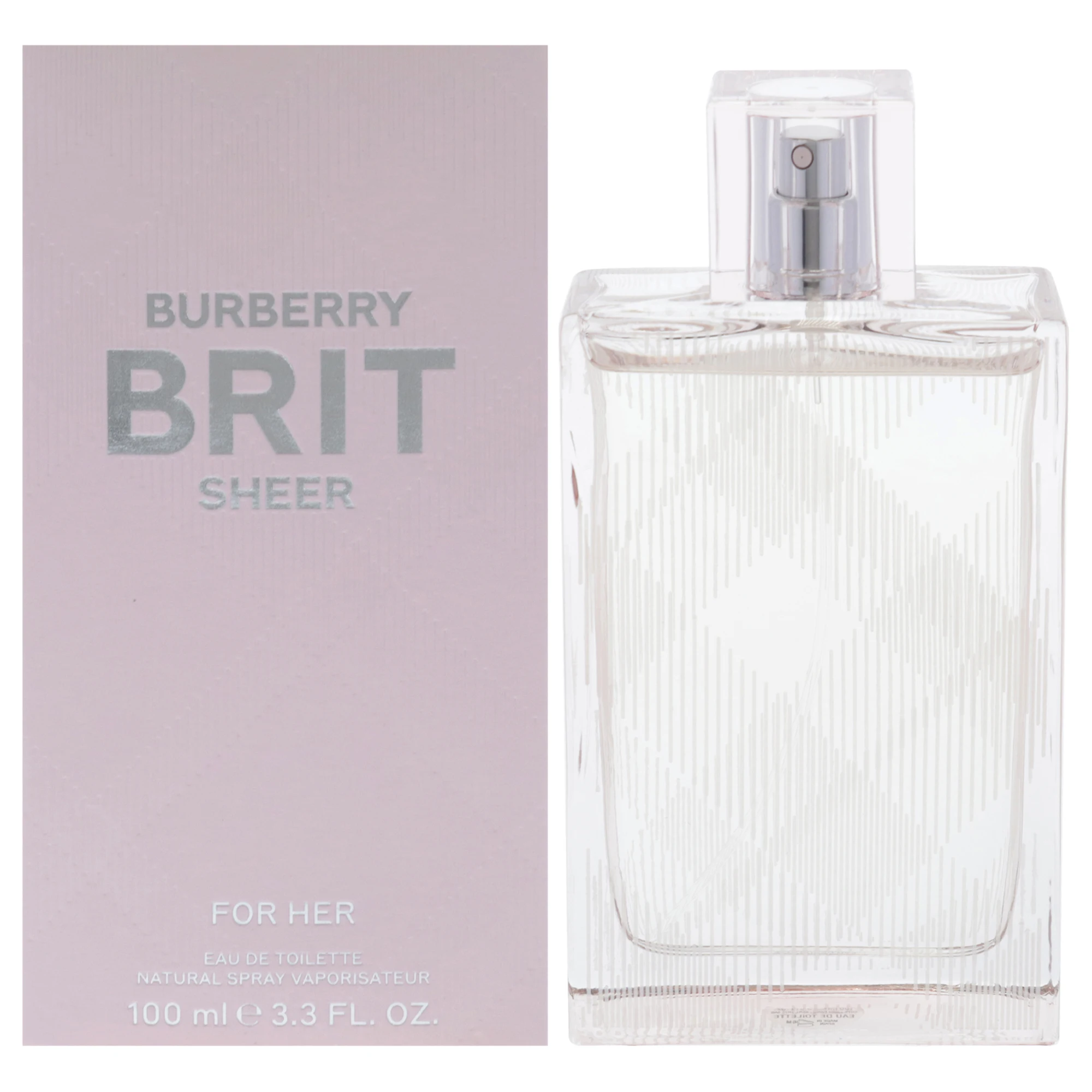 

Burberry Brit Sheer by Burberry for Women - 3.3 oz EDT Spray - Original Women's Perfume, Sephora Stuff