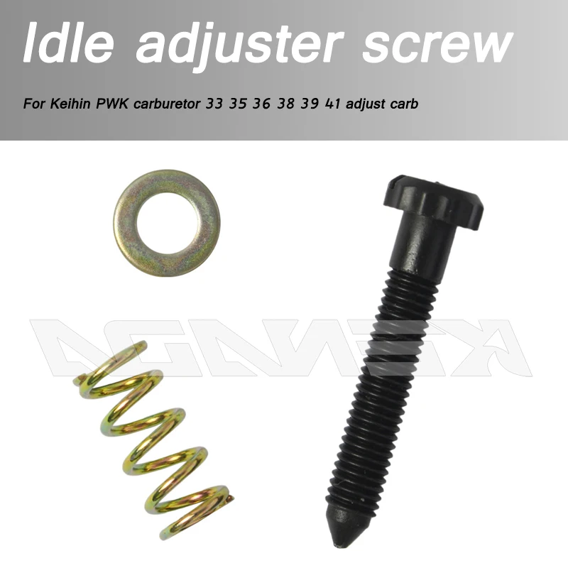 For Keihin PWK carburetor 33 35 36 38 39 41 adjust Carb Carburetor Idle adjuster screw with spring