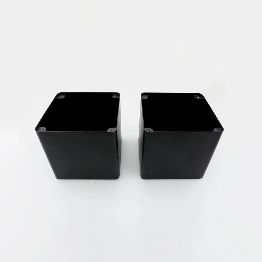 1pc hochwertige Röhre Audio Amp Triode schwarz Transformator schützen Abdeckung Eisen gehäuse Gehäuse 130*120*130mm