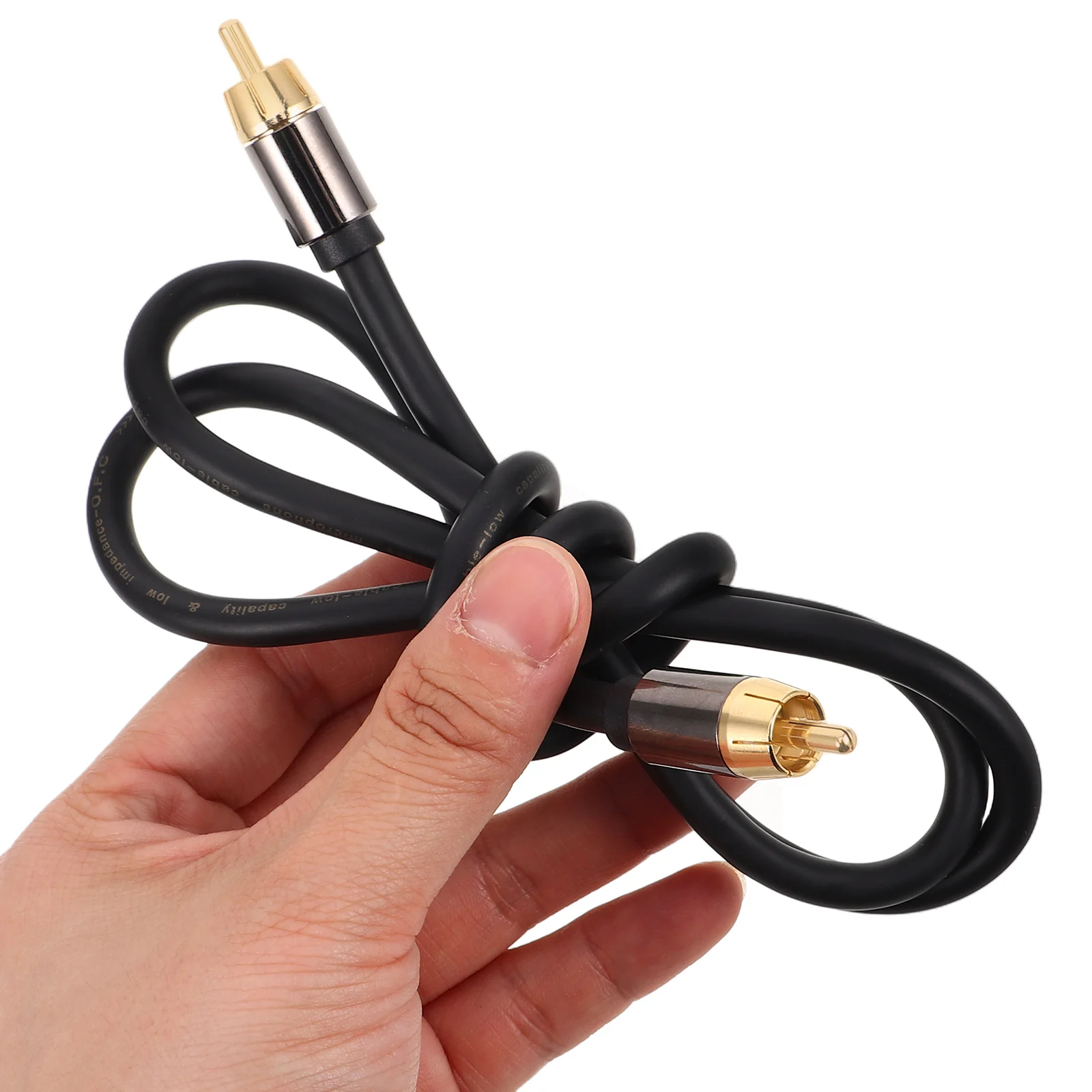 

Digital Cable Oxygen-Free Copper Connector for Amplifier Speaker Video Equipment Stable Transmission Cord Home