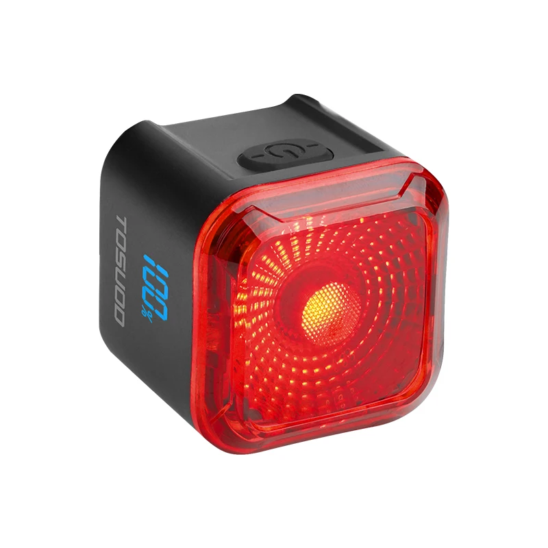 AliExpress TOSUOD Bicycle Taillight IPX55 Waterproof 6 Lighting Modes Type-C Charge Brake Sensing 500mAh LED Taillight Bike Accessories