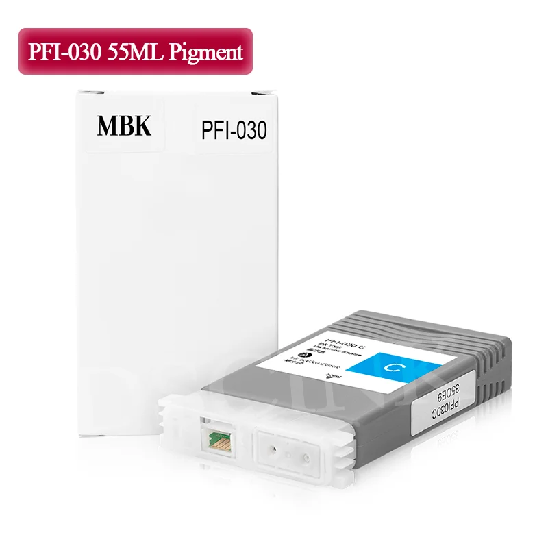 PFI-030 compatible ink Tank PFI 030 cartridge for Canon imagePROGRAF TA20 / TA30 Printer with pigment ink ( 6 options choice )