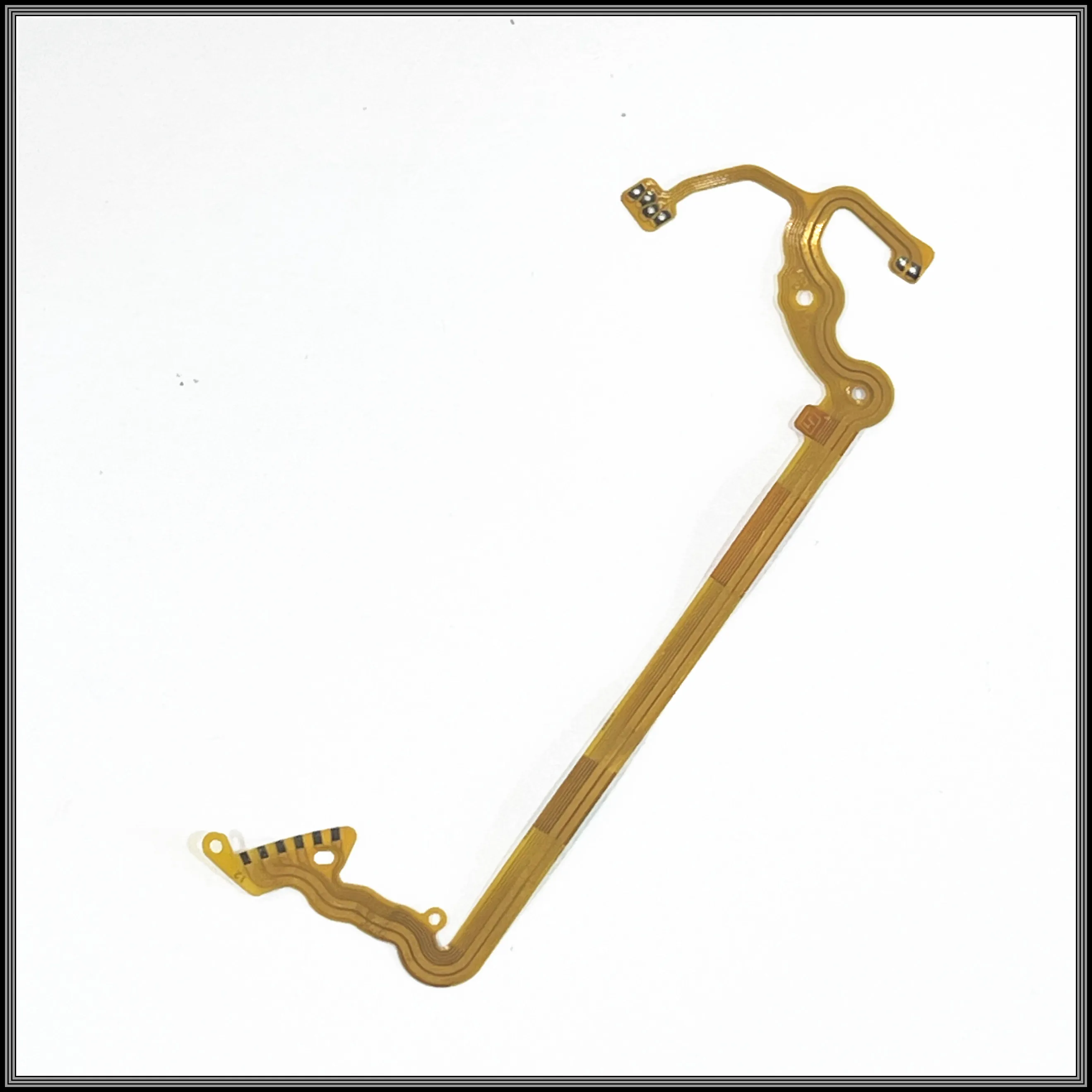 Reemplazo de reparación de cinta de Cable flexible FPC de obturador de apertura de 2 piezas para vídeo de cámara Digital Sony H7 H9 H50