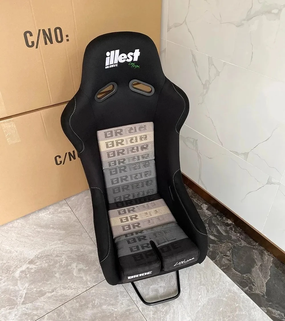 

Автомобильное скалы Racing Bucket Seat Universal Fit из стекловолокна, спинка из углеродного волокна