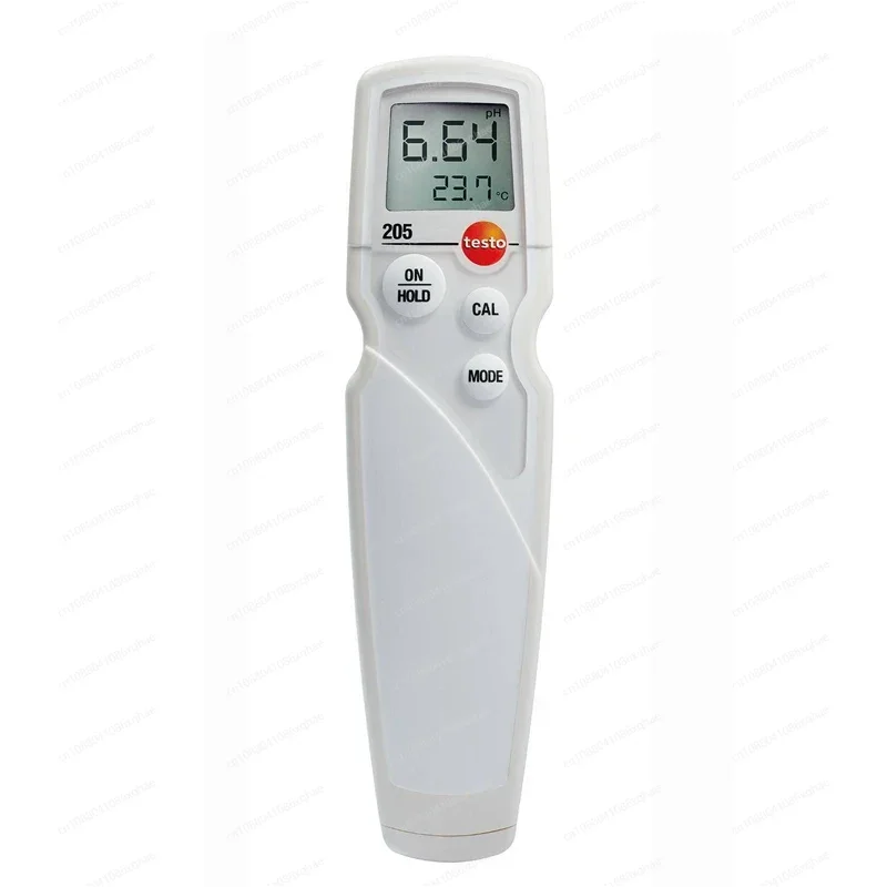 

Testo 205 Measuring Range 0-14 PH One-hand PH/Temperature Measuring Instrument Probe Head For Food 0563 2051