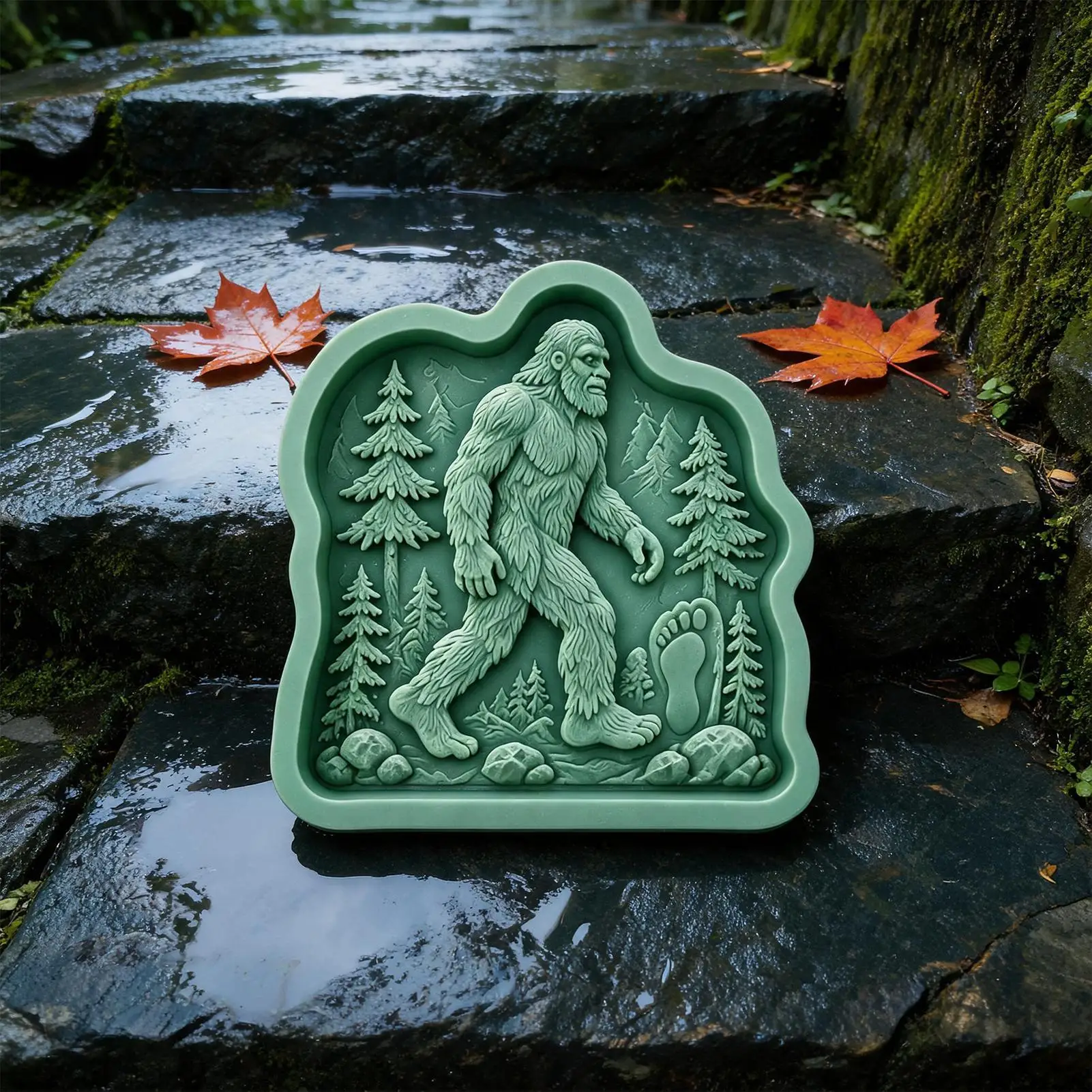 Stepping Stone Mold Silicone DIY Lawn Paver Cement Mould Yard Paver Cement Mould For Homeowner Gardener Landscaper Decorator