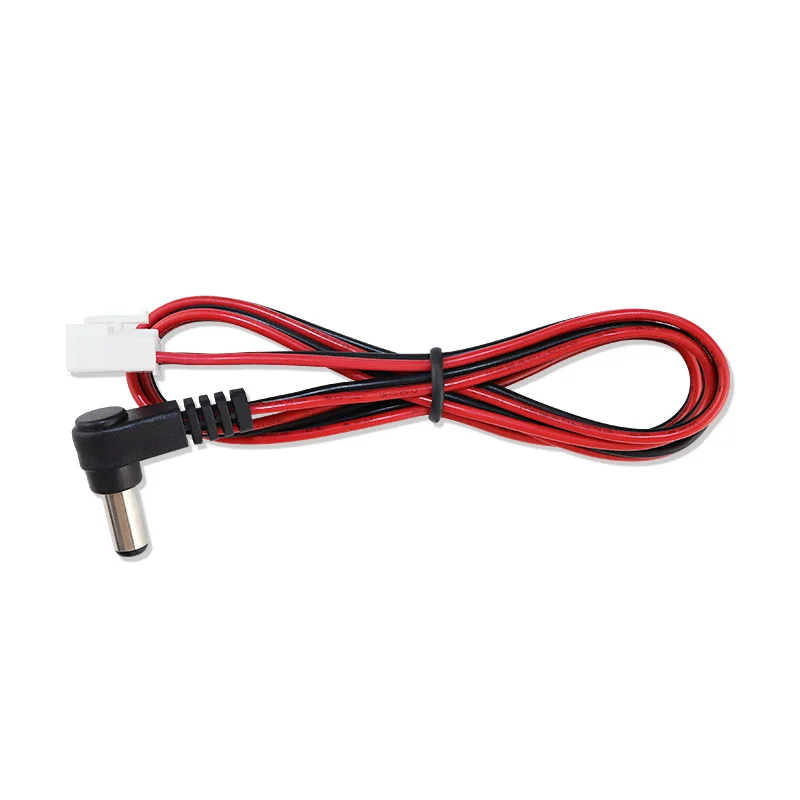 DC 5.5*2.5 Mm Elbow To VH 3.96 Terminal Plug 2468 20awg Red Black Parallel 0.8m DC Power Cable