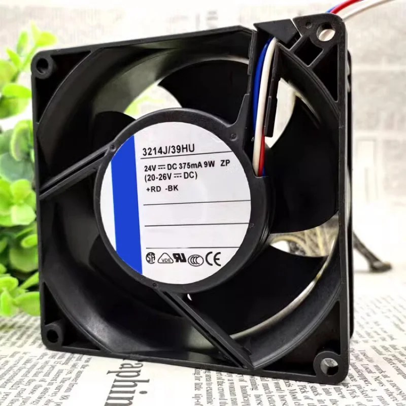 EBMPAP 24V 3214J/39HU 90X90X38MM 9CM frequency converter Advanced cooling fan