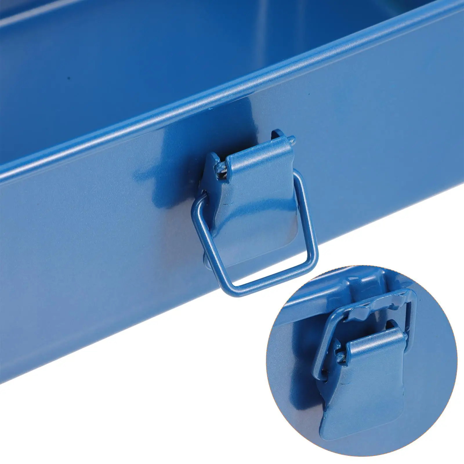 Tool Box Storage Organizer Small Kit Mechanic Portable Metal Toolbox Organizers Case Iron Sheet Boxes Mechanics Car