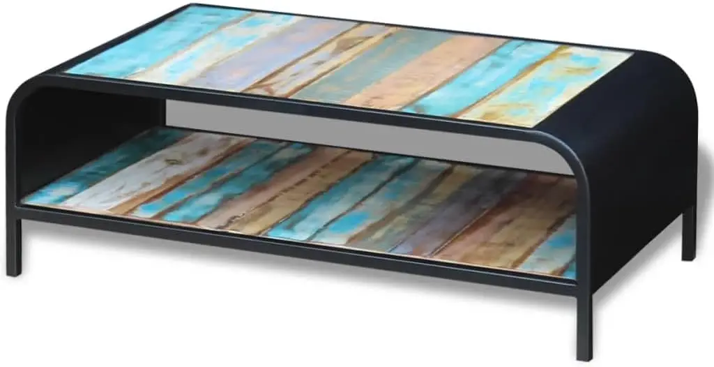 Living Room Table Writing Desk Guest Table Patio Table Coffee Table Solid Reclaimed Wood Suitable For Tea Room, Cafe, Living