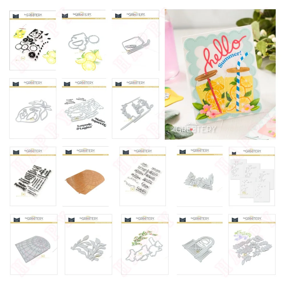 Léto mpressionist sad akrobat kov řezací zemře pro horké fleret vzorníky DIY scrapbooking hudební album náznak razicí papír karta