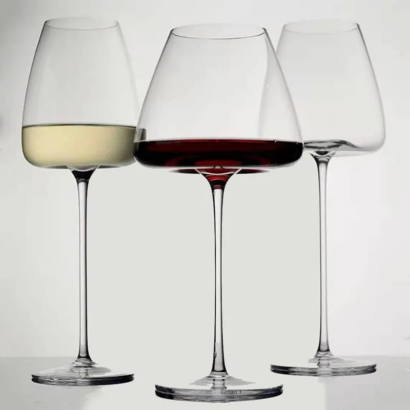 Ultrathin Handmade Crystal Wine Glass, Creative Goblet, Cocktail Glasses for Party, Bar Wine Cup, Restaurant and Wedding Drinkwa