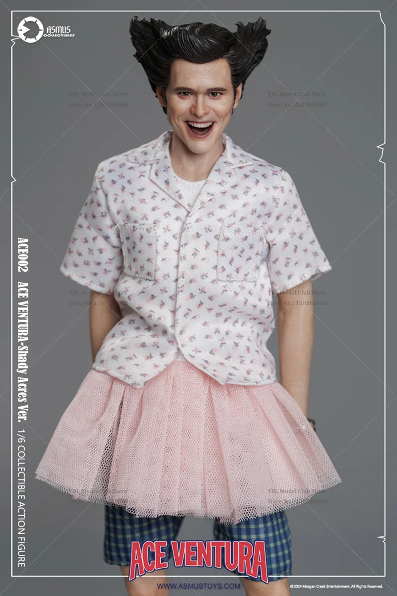 Na stanie ASMUS TOYS ACE02 Figurka Akcji Męska 1/6 Skala Zwierzę Domowe Detektyw Ace Zabawny i Humorystyczny Filmowy 12-calowy Pełny Zestaw