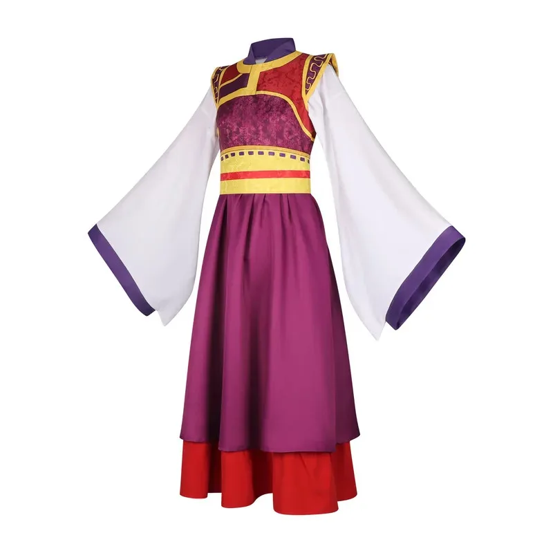 زي الأميرة كونسورت أنيمي يوميات الصيدلي S2 فستان تقليدي قديم لولان هانفوكس، 5؛ d'2.y؛ 8'