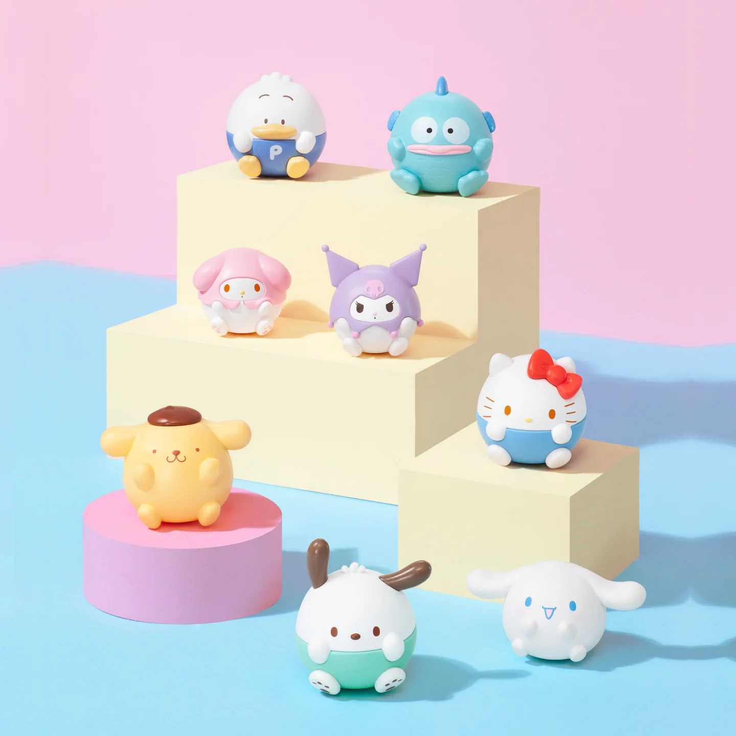 

Аутентичные TOPTOY Sanrio Family Plump Series слепая сумка милая игрушка фигурка настольные украшения подарки Коллекционная модная слепая коробка