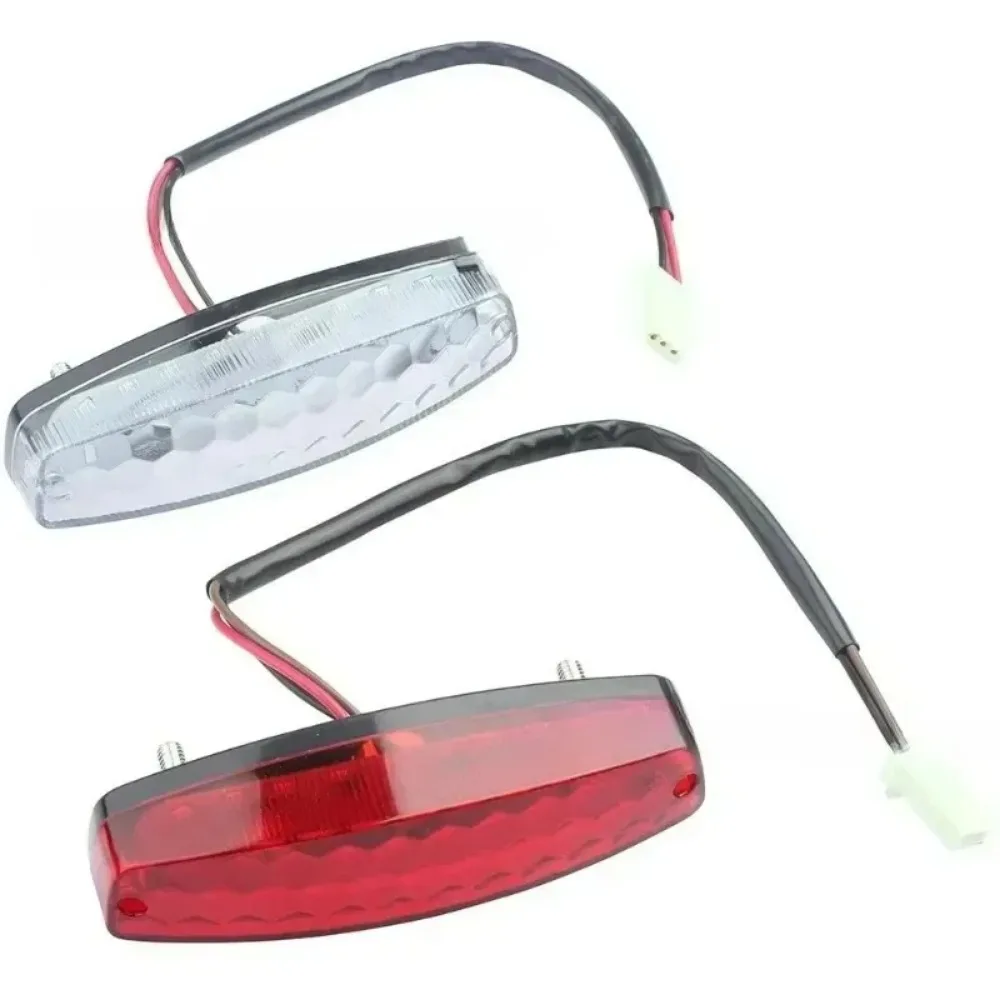 12V Off Road  Motorcycle ATV Beach Bike Accessories Four-wheel Vehicle Rear Brake Light Tail Light LED Brake Stop Tail Light