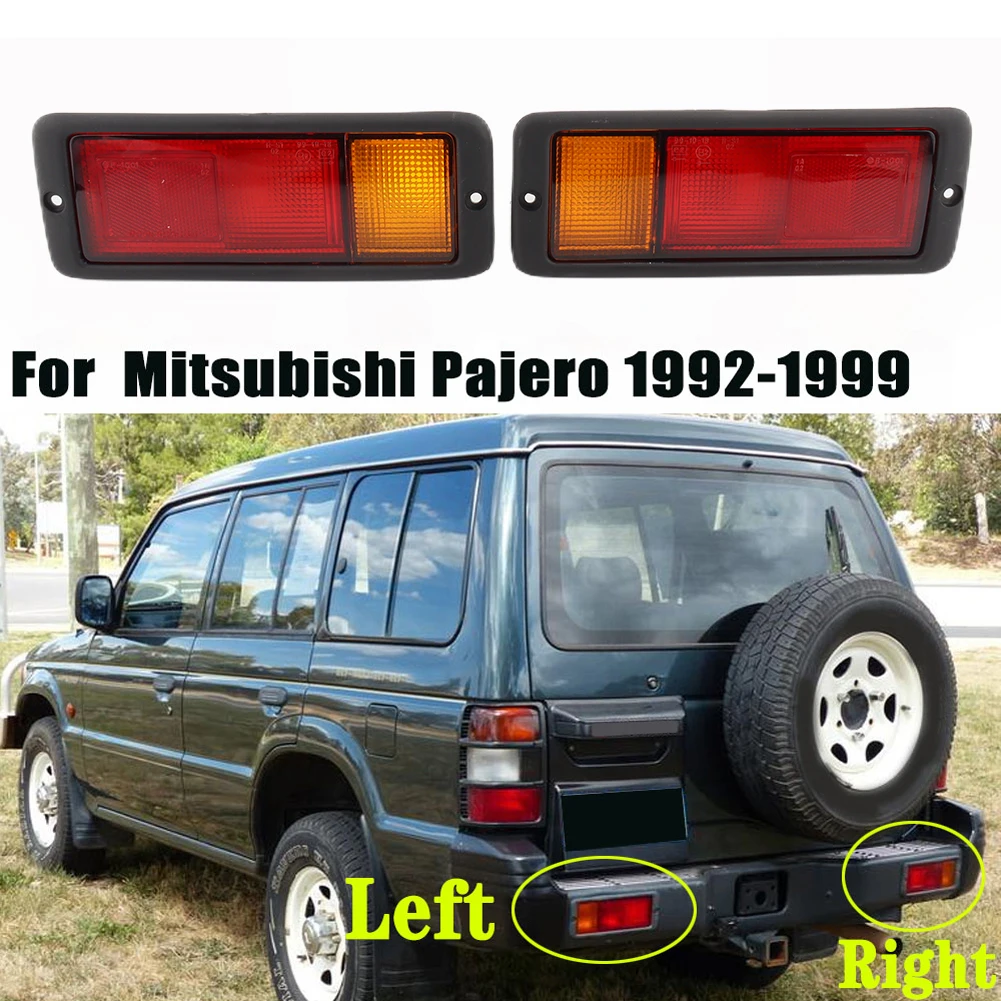 Tail Bumper Lamp MB124964 Car Stop Reflector Lamp Rear Brake Signal Light for Mitsubishi Pajero Montero 1992-1995