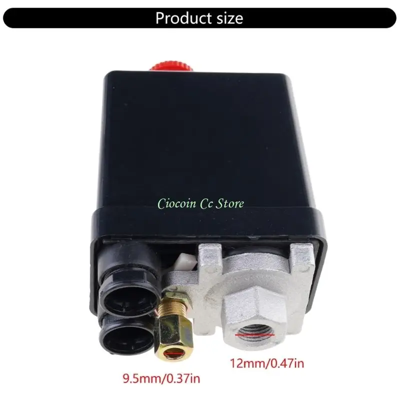 X90F 90-120PSI 1/4 Port Compressor Pressure Switches Air Compressor Regulating Valves