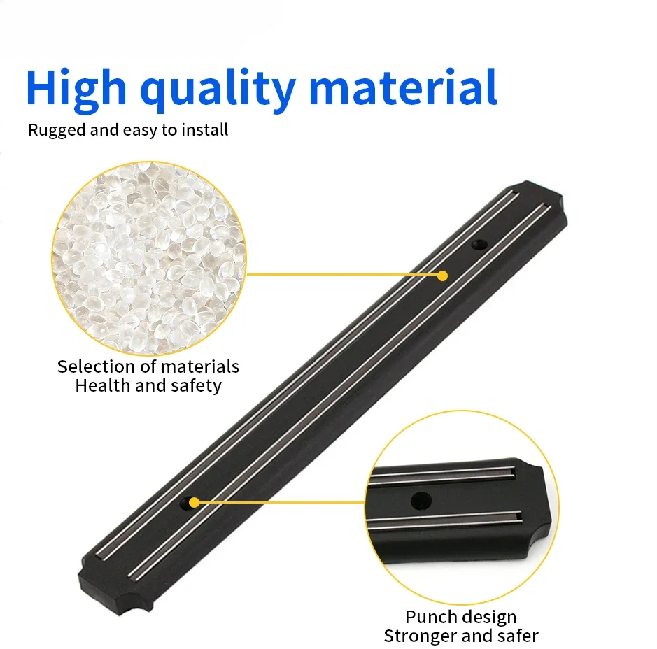 جديد قوي حامل الأدوات المغناطيسية جدار تخزين جبل ABS البلاستيك الخصم حامل المغناطيس بالجملة رف شريط مصنع بالجملة