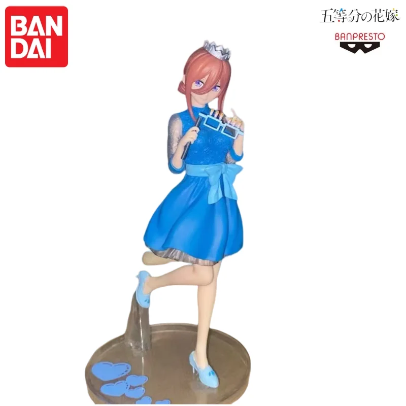 

Bandai In Stock Original Banpresto Nakano Miku Model Doll Brand New Boxed Action Figure Animation Peripherals Anime Characters