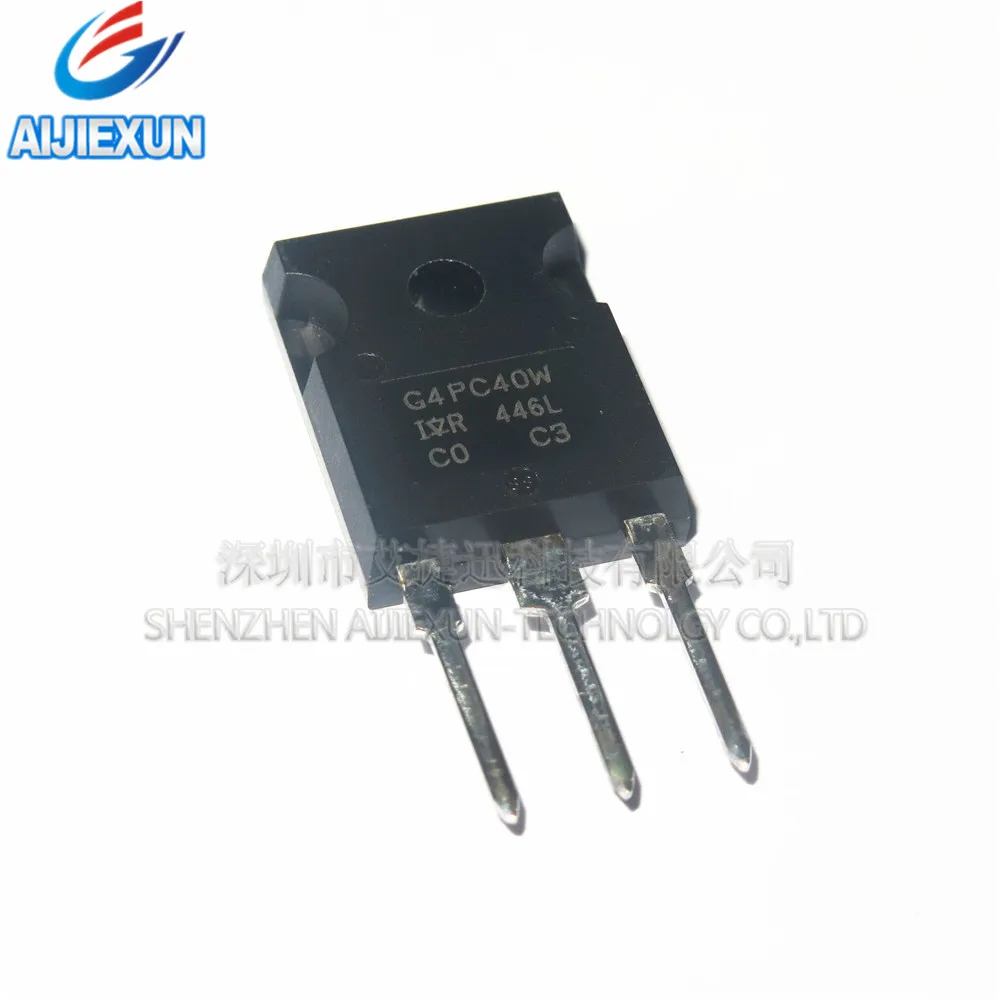 

5Pcs IRG4PC40W G4PC40W TO-247 INSULATED GATE BIPOLAR TRANSISTOR(Vces=600V, Vce(on)typ.=2.05V, @Vge=15V 100%New and original
