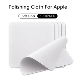 For Apple Polishing Cloth Microfiber Cleaning Wiper Screen Cleaner Polish Cloth for iPhone iPad Tablet Cleaning tool