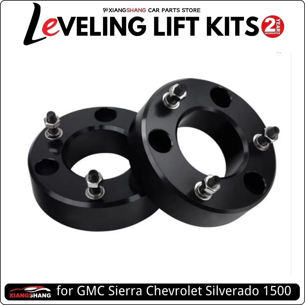 Front Suspension Leveling Lift Up Kits for GMC Sierra Chevrolet Silverado 1500 Coil Strut Shocks Absorber Spacers Spring Raise