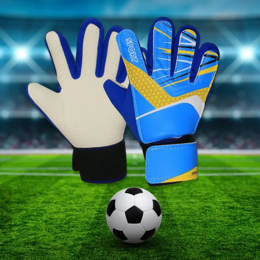 

Football Training Gloves Goalkeeper Gloves Football Training Goalkeepers Anti-Slip Training Goalie Gloves Children Soccer Glove