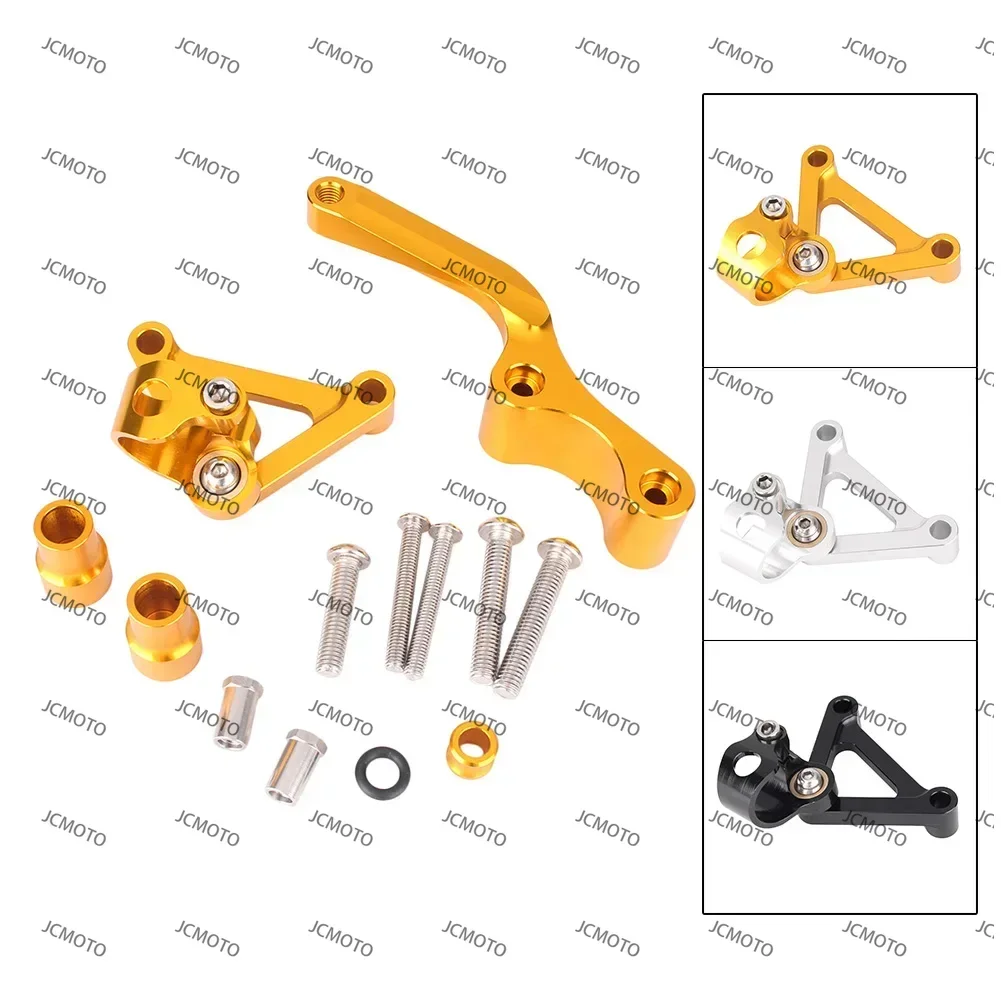

Aluminum Alloy For DUCATI 696 796 795 Motorcycle Steering Damper Stabilizer Bracket Mounting Holder Kits