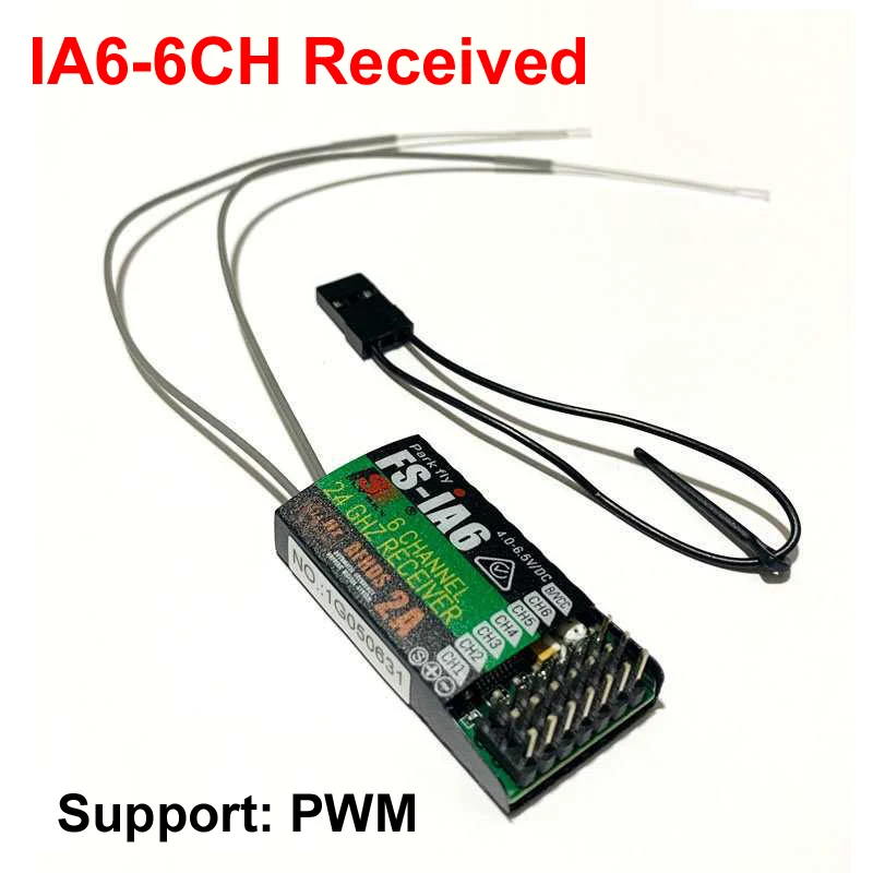 Оригинальный Flysky FS-i6/I6X/I6S I6 2,4G 6ch/10CH RC МОДЕЛЬ 1/2 Контроллер передатчика FS-iA6/FS-iA6B/IA10B Приемник для DIY Drone