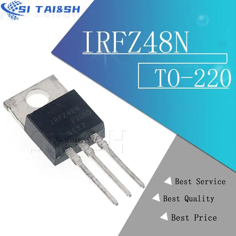 

Si Tai&SH 10PCS IRFZ48N IRFZ48NPBF IRFZ48 new and original Data system