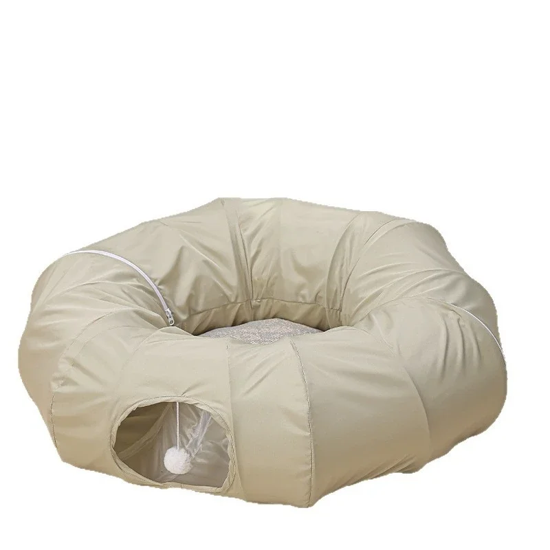 Drill Tunnel Cat's Nest Donuts Pet Supplies Breathable Cool Foldable