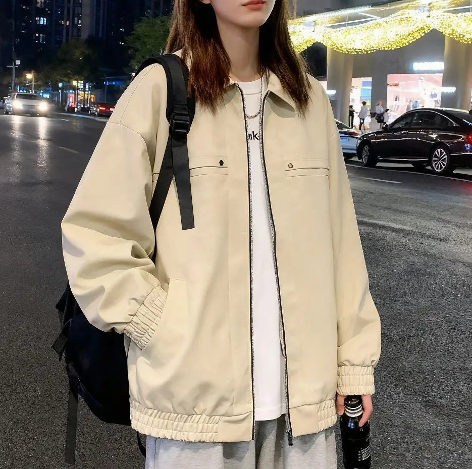 

Bomber Jackets Womens Jacket Pilot Fall Vintage Twill Cargo Style Army Professional Plaid Practical Training Minimalist Athletic