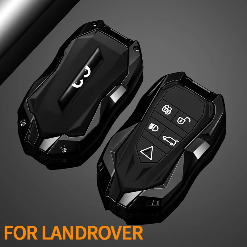 Premium Zinc alloy Car Key Case Protector For Land Rover Car Case Accessories Range Rover Discovery Evoque Sport Velar