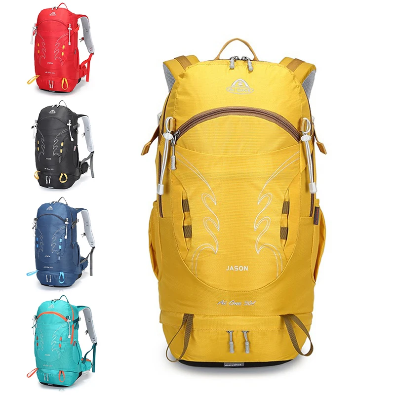 30L hiking backpack portable frame outdoor sport mountaineering backpack lightweight suspension travel climbing hiking bag men