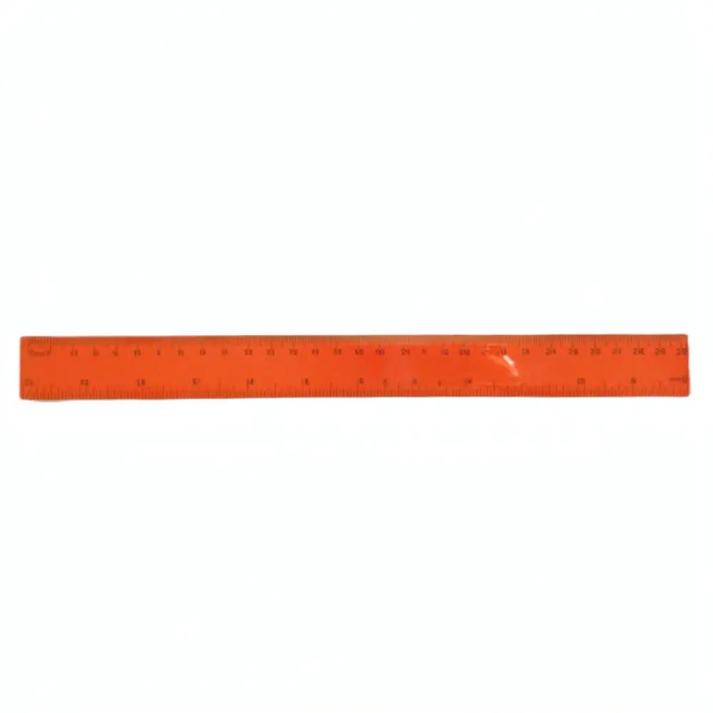 Multi Color Plastic Ruler 30cm For Office School Drafting Measuring Tool Clear Scale Stationery Supplies Drawing Kit