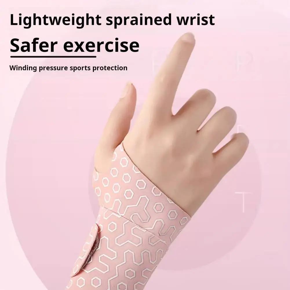 Sports Wristband Carpal Tunnel Support Wrist Brace Right And Left Hand Compression Elastic Wrist Wraps For Fitness Enthusiasts