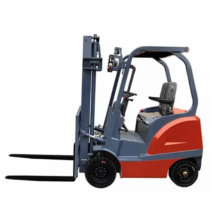 stacker truck forklift battery can Adjustable wide legs and forks