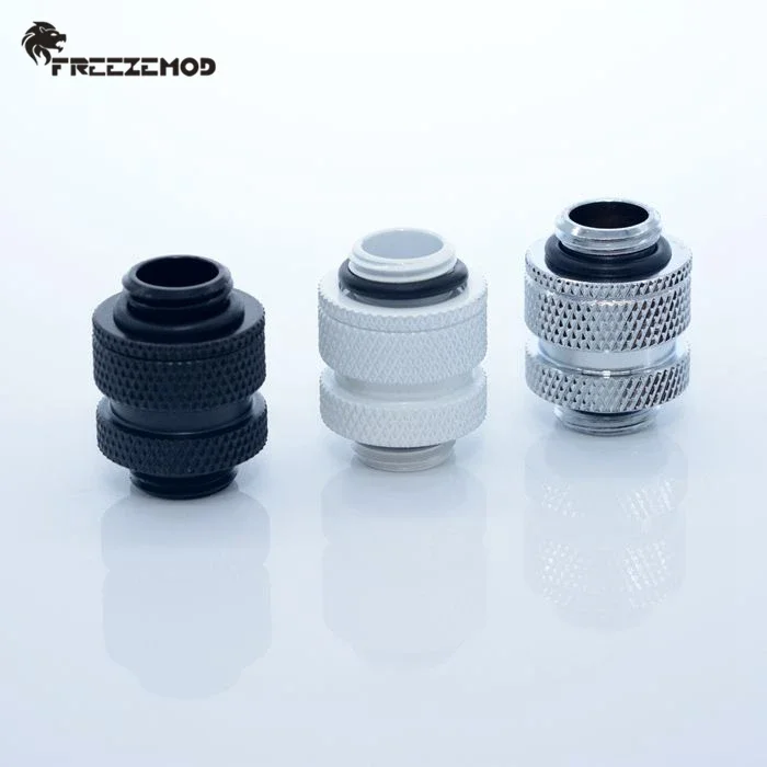FREEZEMOD 그래픽 카드 SLI G1/4'' 외부 스레드 16-22mm 컴퓨터 PC 워터 쿨러 피팅. SSJT-16