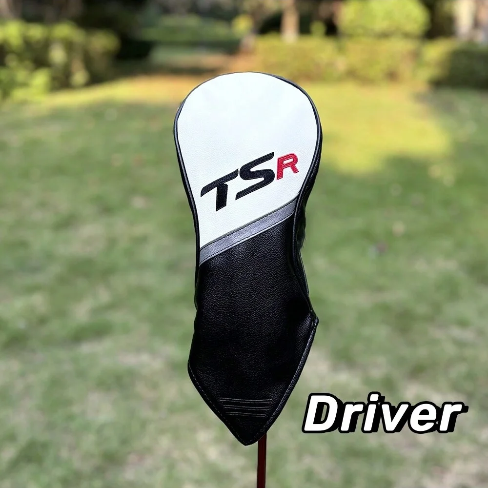 TSR Golf Club Head Cover For Fairway Driver Hybrids Leather Waterproof Limited Golf Accessories