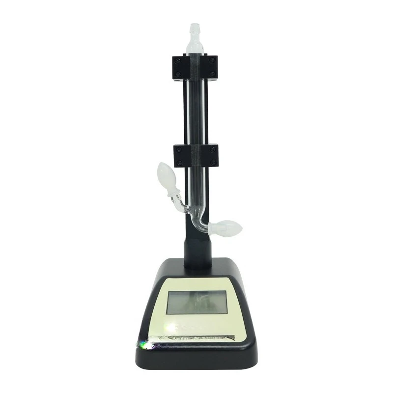 Electronic soap film flowmeter 0.01-30 L/min flow section optional, atmospheric sampler calibration device
