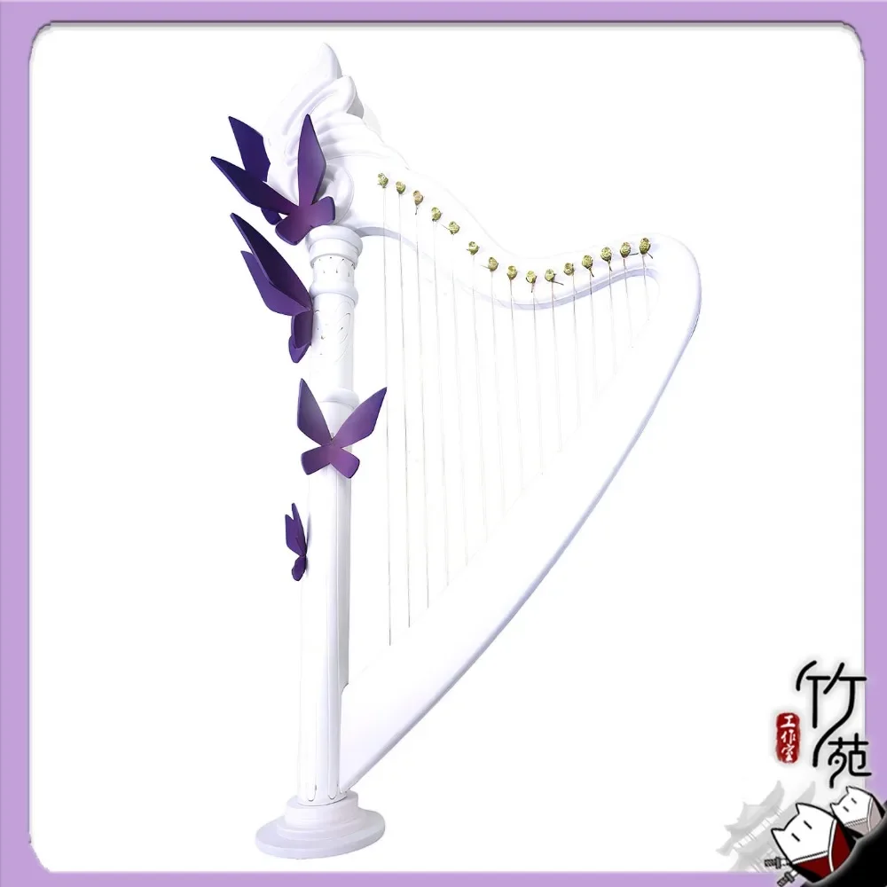 

Honkai:Star Rail Castorice Sickle Harp Cosplay Props Role Play Equipment Halloween Christmas Costumes Accessories for Adults