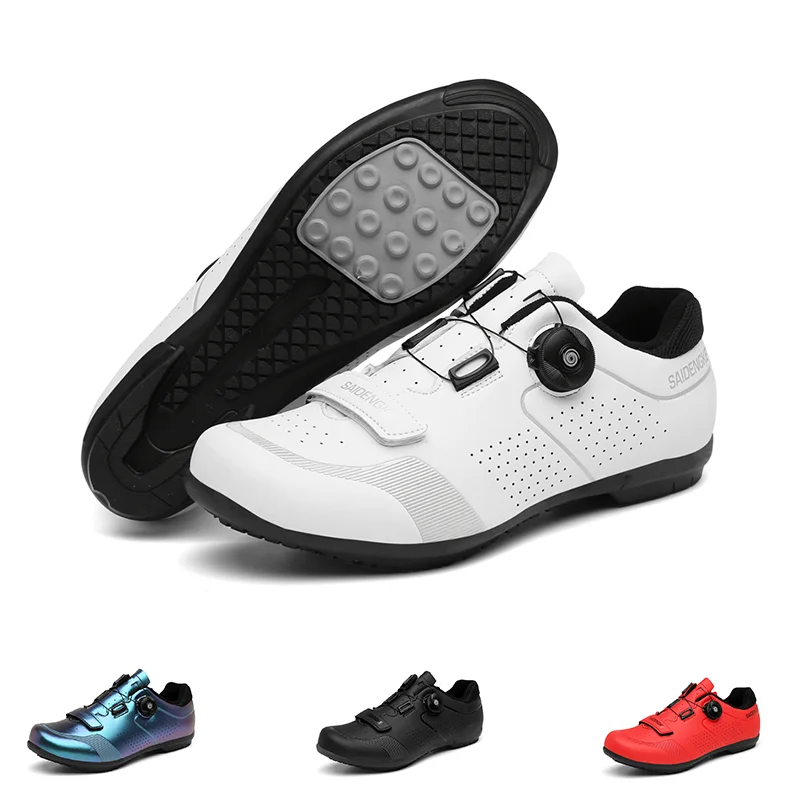 

Multi - color Professional Cycling Lock Shoes,Breathable Design,Knob Quick - Adjust System, Essential for Road Cycling