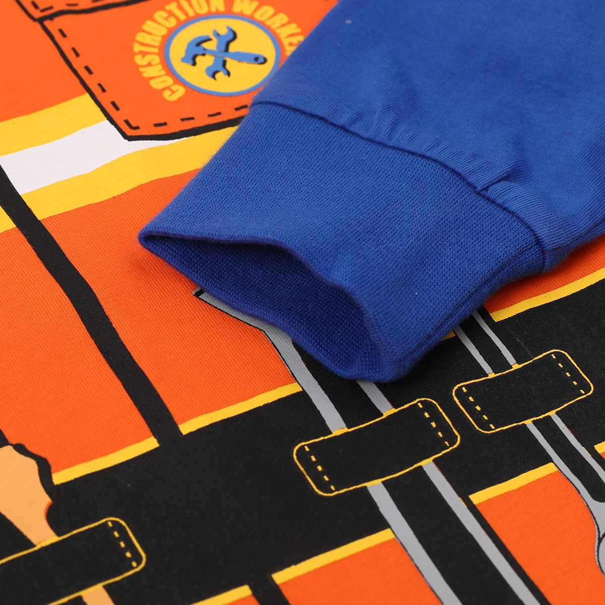 Kids Construction Worker Pajamas Toddler Preppy Handyman Clothes Boys Halloween Costume Girl Preschool Career Day Game Outfits