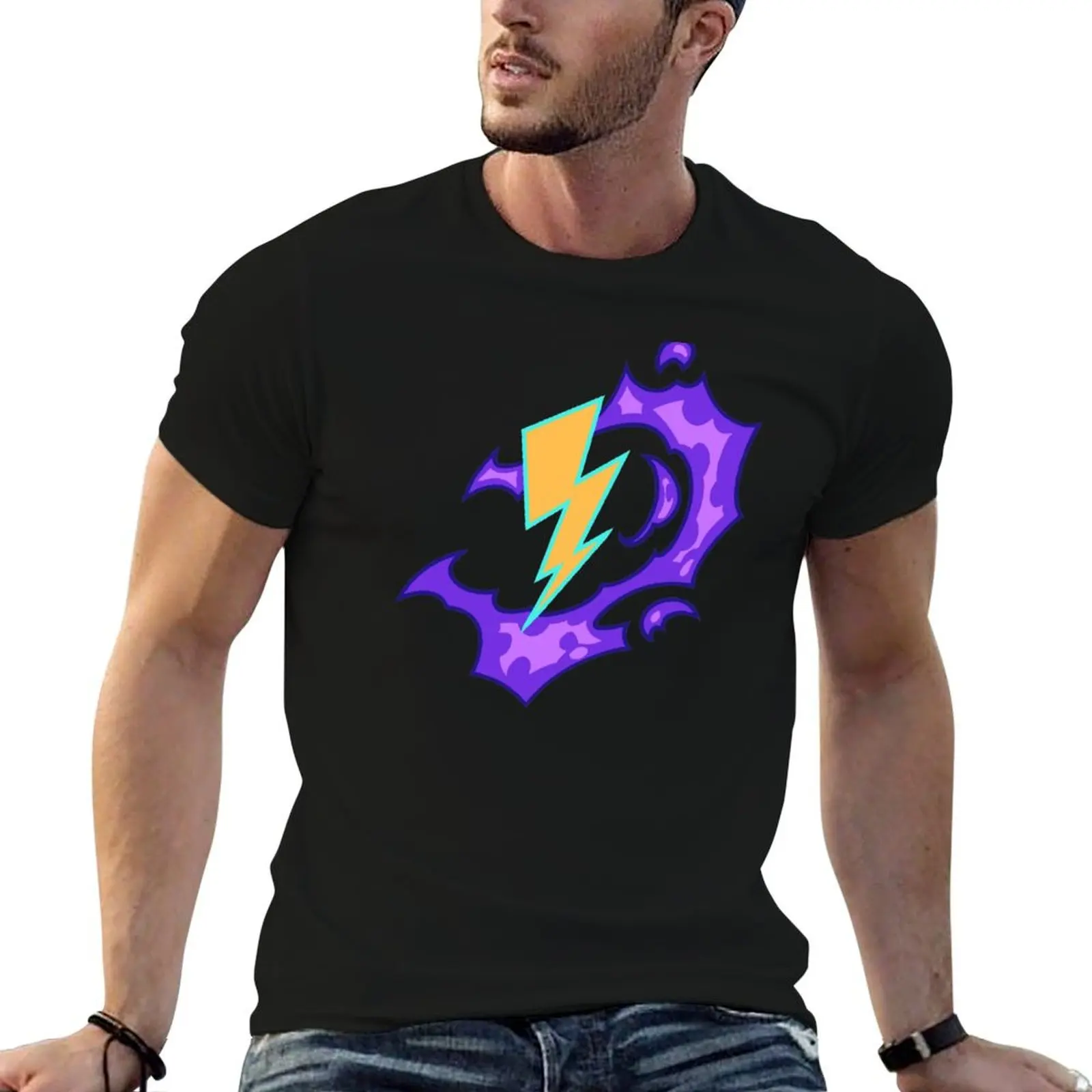 

g Thunder cotton man for men and shirts T-Shirt heavy t man t shirt Fire