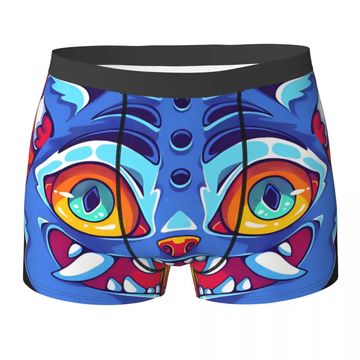 

Huntrix-Hello Friends Team Kpop Movie Funny Underwear Stretch Panties Sublimation Shorts Briefs 3D Pouch Men Plus Size Trunk