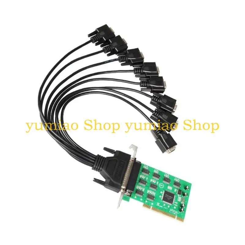 587B Versatiless Device Connection PCI to 8port RS232 Card for Enhances Connectivitys