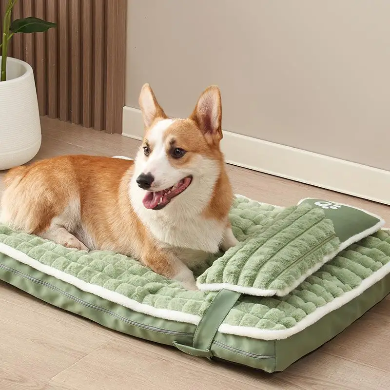 

Thick Warm Pet Mat for Dogs And Cats Winter Special Large Medium Dogs And Cats Sleeping Pad Pet Supplies Cozy And Comfortable