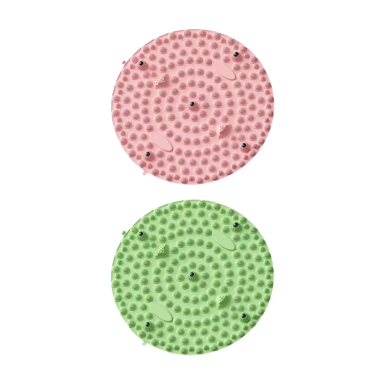 

Foot Massage Pad Foot Pad Round Flexible 0.4cm Thickness Lightweight Acupressure Mat Stand up Pad for Bedroom Indoor Outdoor